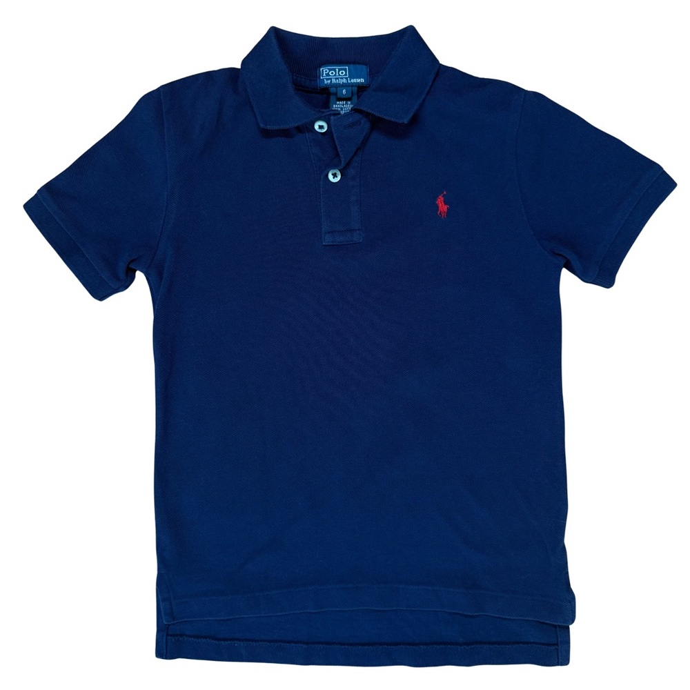 Ralph Lauren Kids Navy Blue Polo Shirt